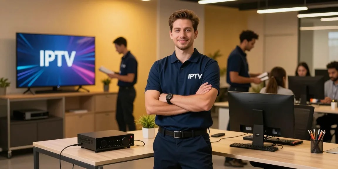Premium IPTV credits provided by trusted local service providers for community businesses.