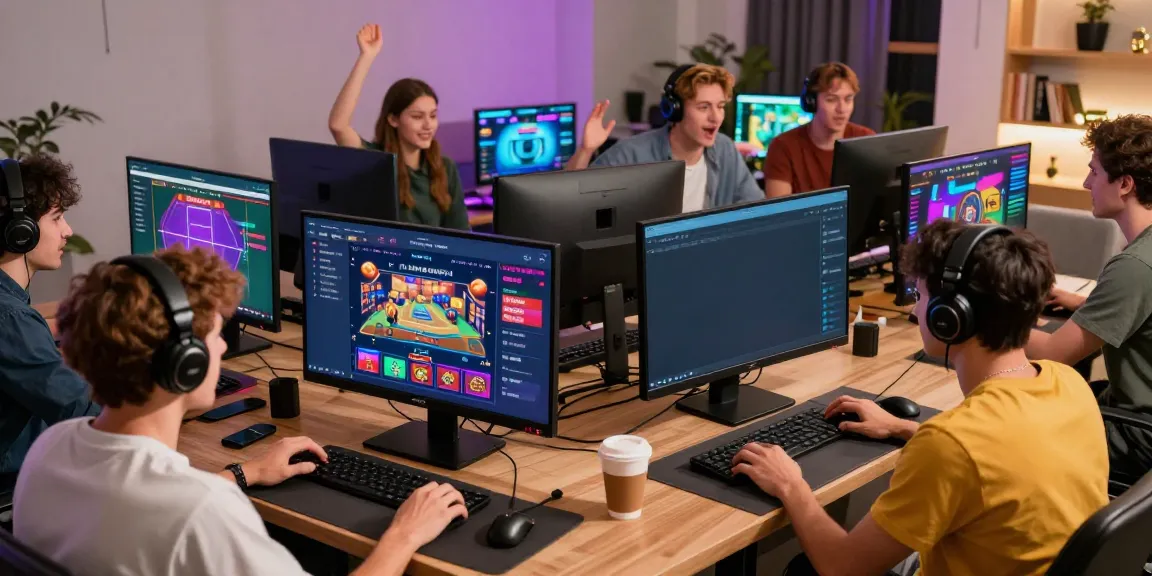 Players enjoying engaging online activities at http://debet-onl.com in a vibrant gaming environment.
