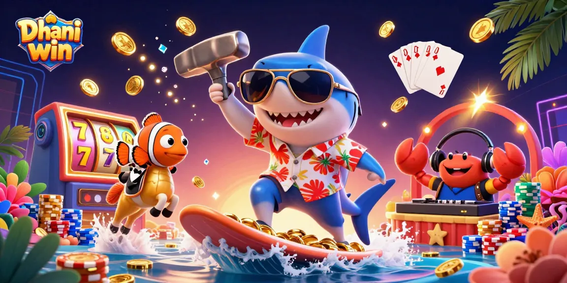Dhani win offers thrilling gameplay with dynamic slot reels and enchanting oceanic characters.